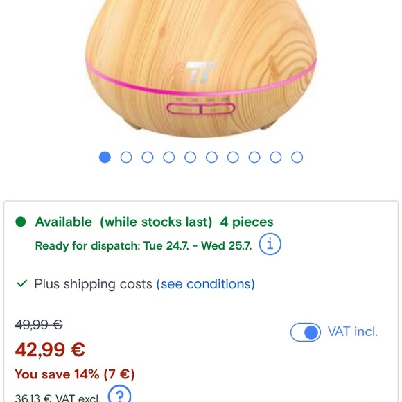 Oil Diffuser - Picture 3 of 5